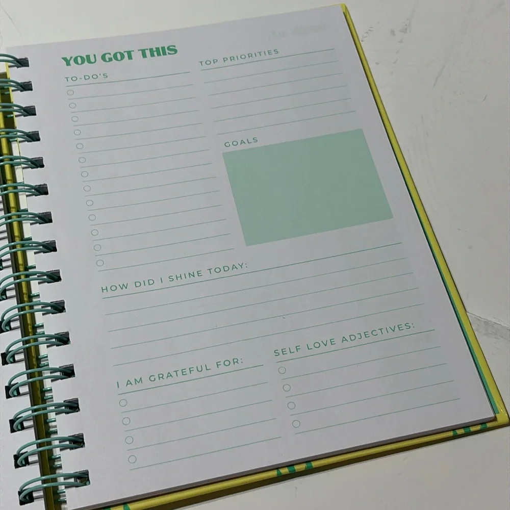 Stoney Clover Lane LIMITED EDITION Undated Palm Tree Planner